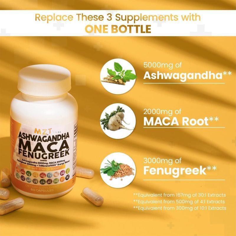 MZT Vitamins (Ashwagandha Maca +)