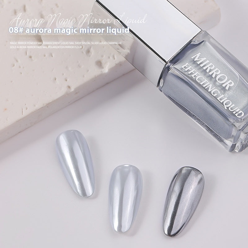 Nail Liquid Magic Mirror Effect Powder Moonlight Powder Aurora Powder Mirror Powder