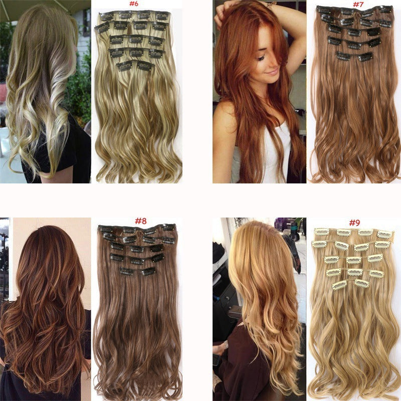 Variety Colored Clip ins ( Human Hair 22in(